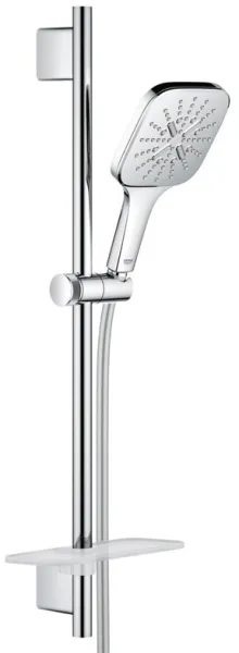 Grohe Rainshower SmartActive 130 Cube juego de ducha, 3 tipos de chorro, cromo