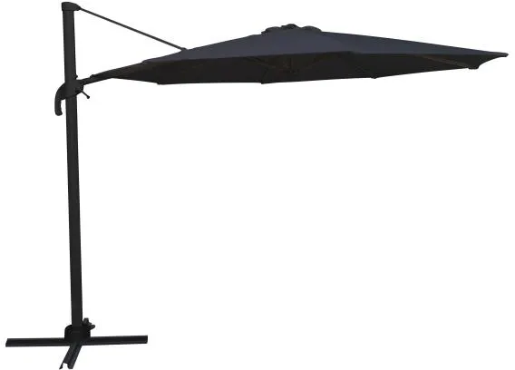 Parasol Roma 360-rotación azul marino 250cm