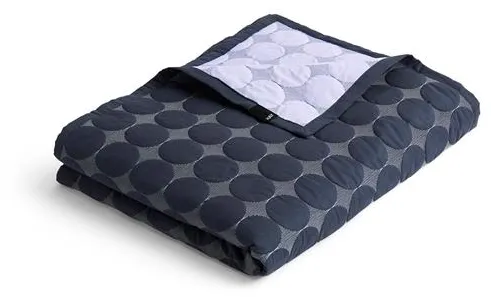 HAY Mega Dot Colcha Orgánica 235x245 Azul Medianoche
